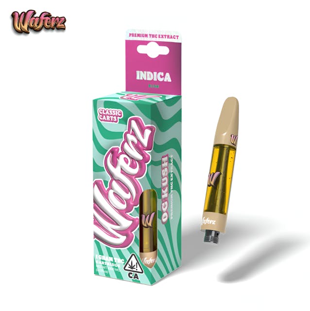 Photograph of product: Waferz - OG Kush - Classic Cartridge - 1g - Full Gram