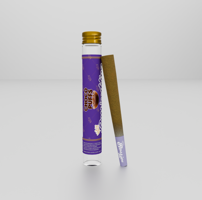Photograph of product: Boujee King Infused Preroll | Choco Puffs