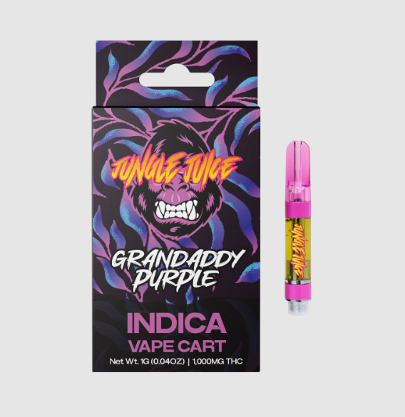 Photograph of product: Granddaddy Purple | 510 Thread | Jungle Juice