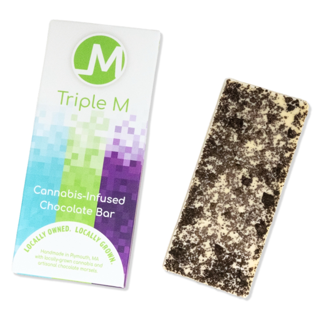 Photograph of product: Chocolate Bar (Low) - White Cookies & Cream - Full Spectrum Oui'd [20pc]