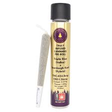 Photograph of product: Entourage Oui'd | SHERBANGER x ICE CREAM PAINT JOB Infused Preroll