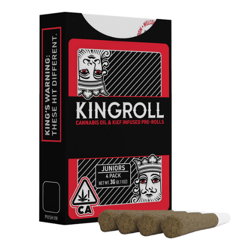 Photograph of product: Kingroll - Oui'd MIX #6 Variety 4pack Infused Prerolls - 