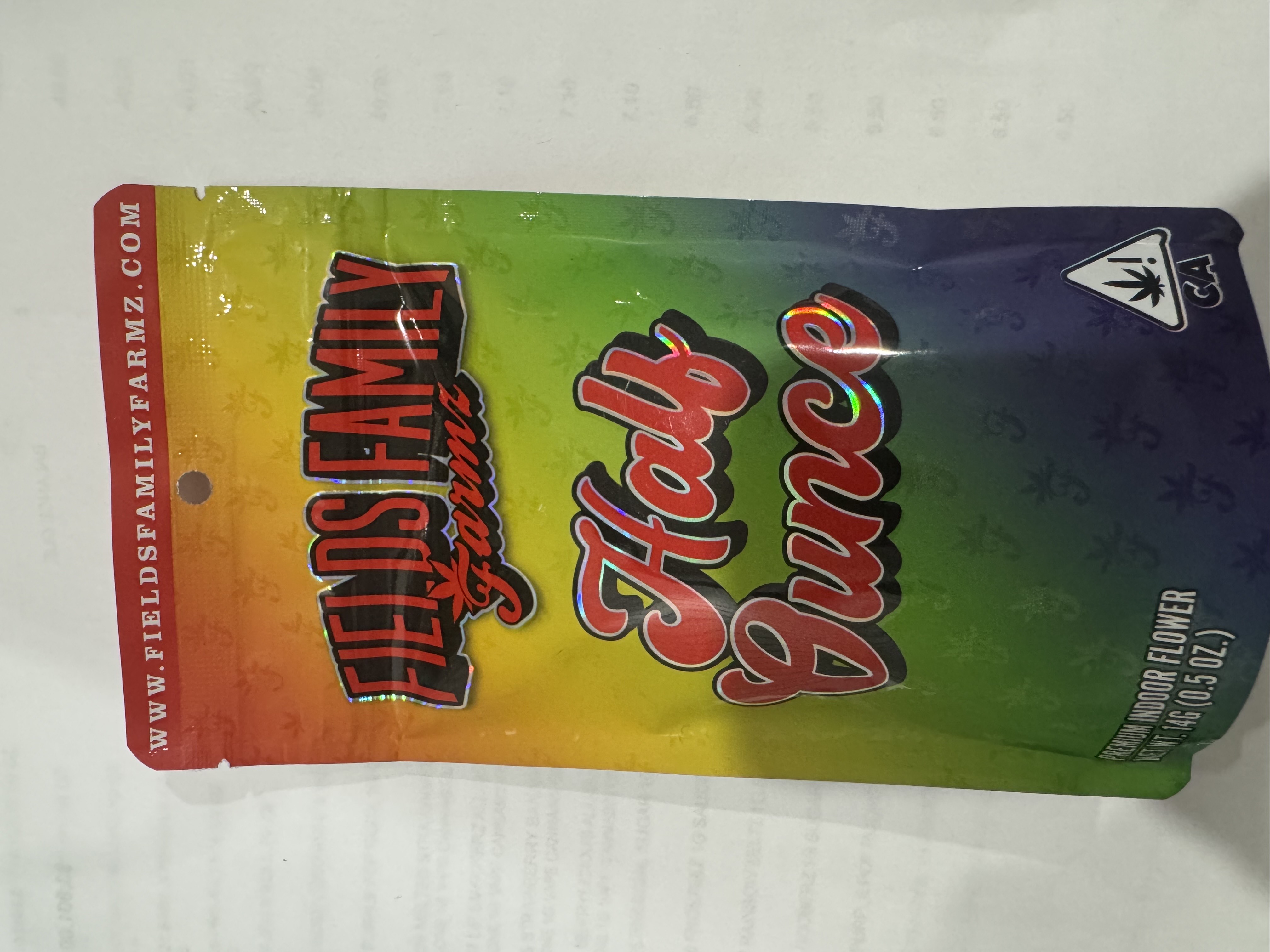 Photograph of product: RAINBOW BELTZ 14G FLOWER - 14 G