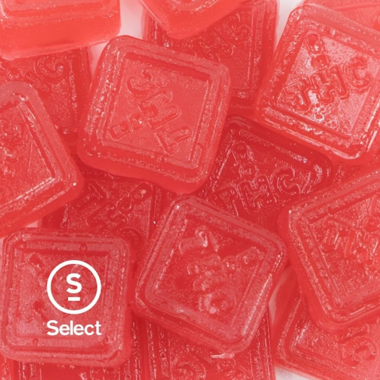 Photograph of product: Strawberry | X Bites | 100mg | 00667