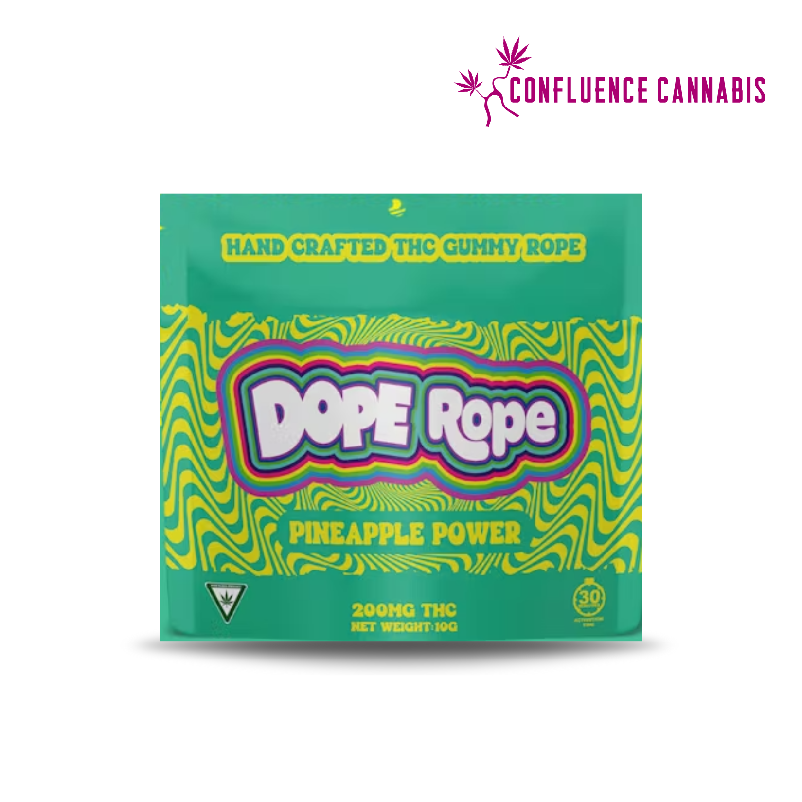 Photograph of product: Pineapple Power Gummy Rope