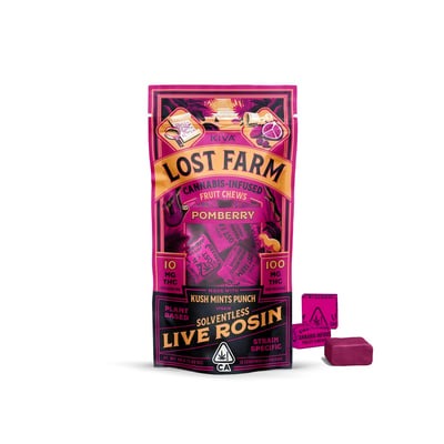 Photograph of product: Pomberry Chew   100mg