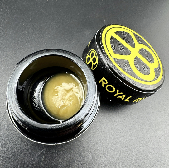 Photograph of product: Grape Cream Pie Live Rosin | Royal River Botanicals