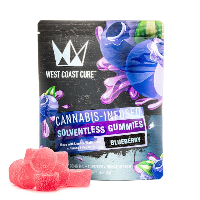 Photograph of product: Blueberry | 100mg Gummies - 