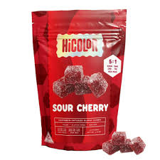 Photograph of product: HiColor RSO Chews Cherry (Oui'd) 10mg