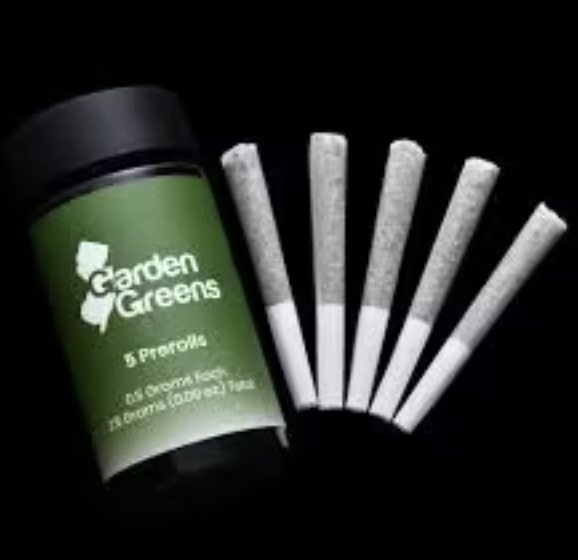 Photograph of product: Garden Greens l Lemon Cherry Gelato Pre Roll 5pk l 2.5g