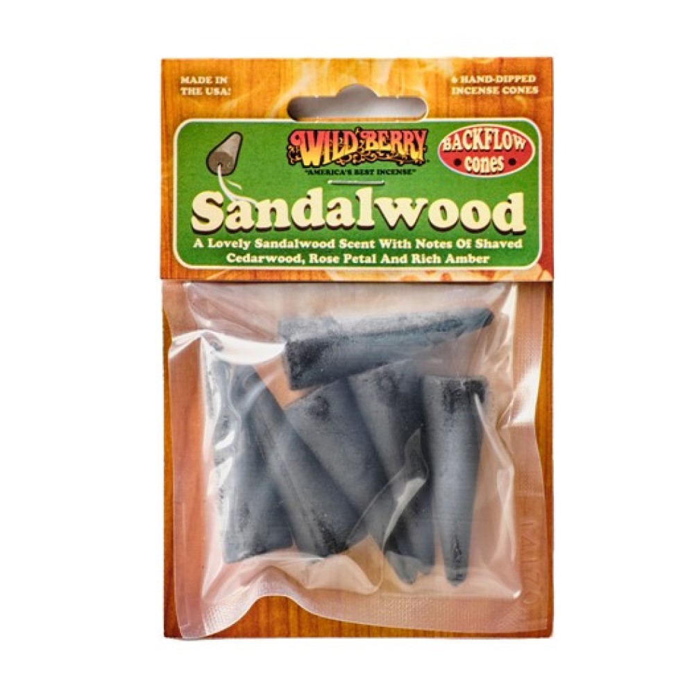 Photograph of product: Wild Berry - Backflow Cone - Sandalwood