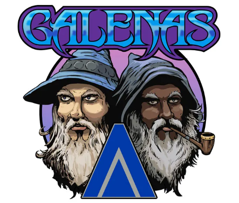 Photograph of product: Electric Peanut Butter Cookies | Galenas | Pre-roll Multi-pack | 5 x 1g