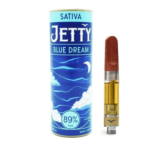 Photograph of product: Jetty Blue Dream 1g Cartridge