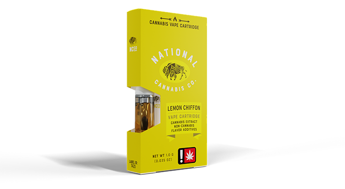 Photograph of product: National Oui'd Co. | Botanical Flavored Cartridge | Lemon Chiffon