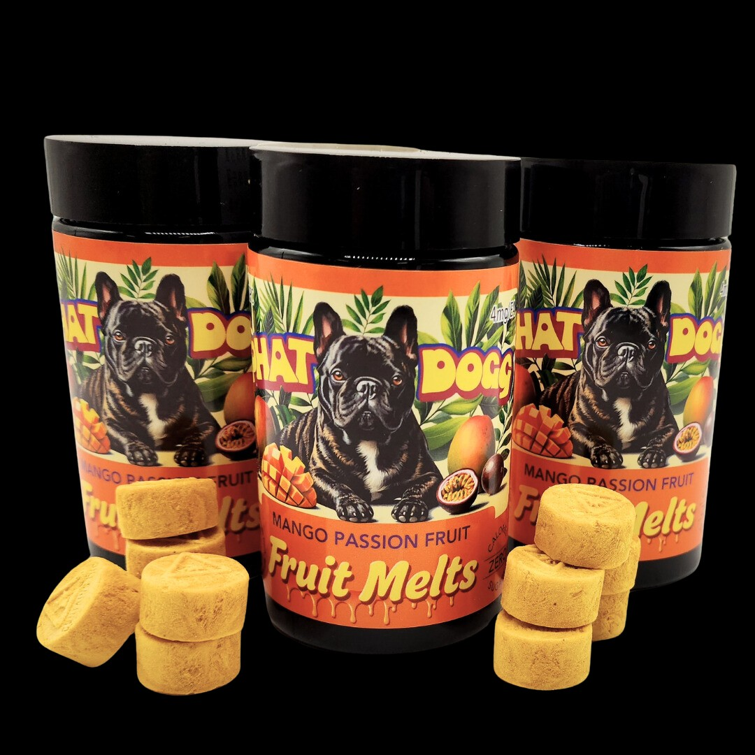 Photograph of product: Mango-Passion Fruit - Rosin infused fruit melts - 5mg/piece 20-pack