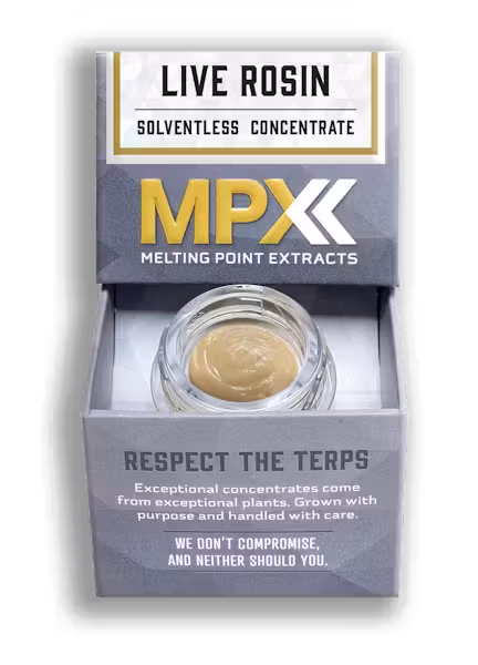 Photograph of product: Mad Rabbid 1g Live Rosin-I