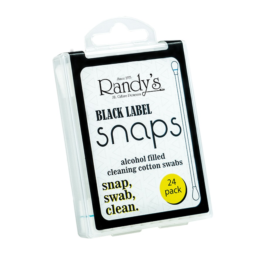 Photograph of product: RND | Randy's SNAPS | Alcohol Filled Cleaning Cotton Swabs