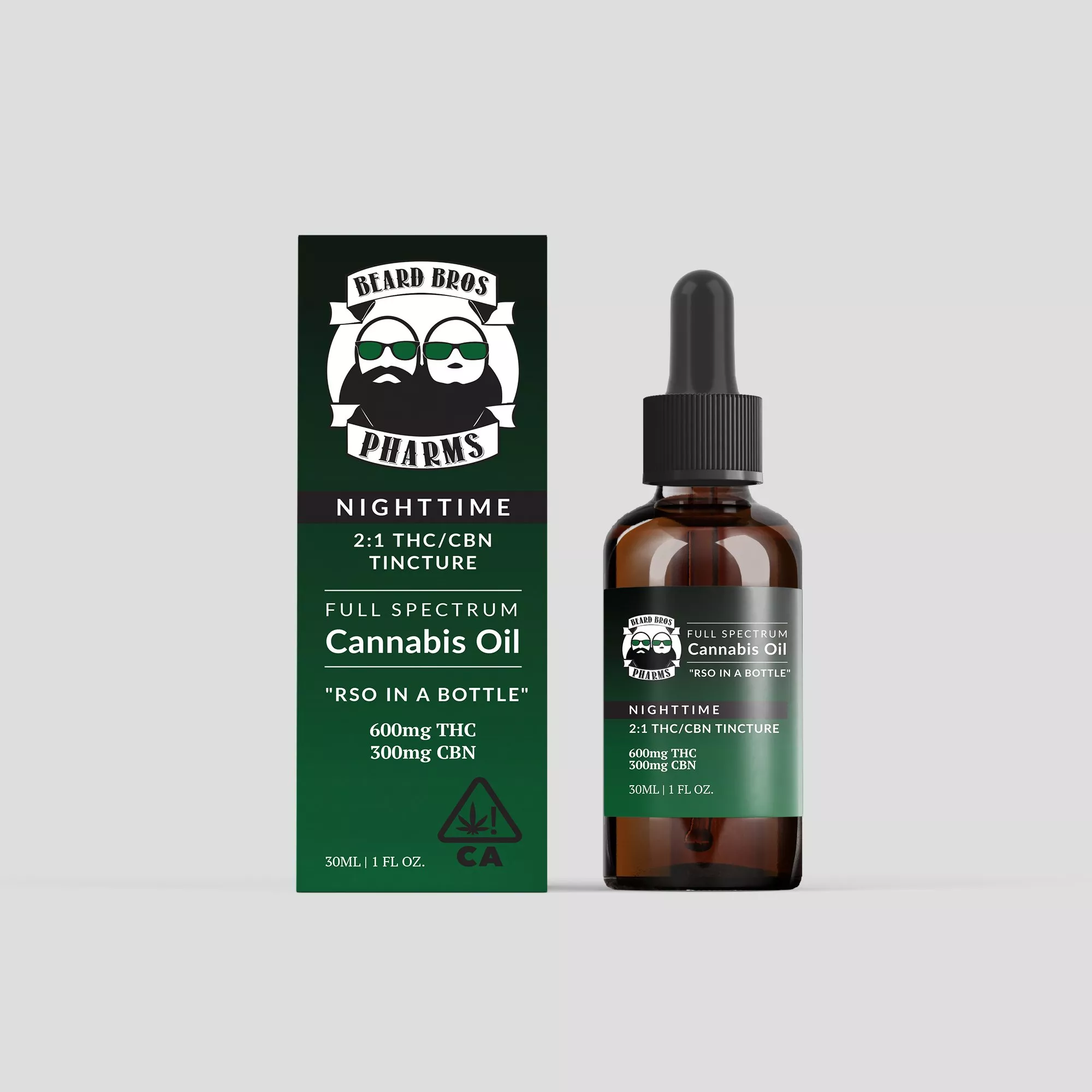 Photograph of product: Beard Brothers | RSO Tincture 2:1 | Nighttime