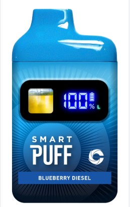 Photograph of product: Cannalicious SmartPuff Disposable - Blueberry Diesel