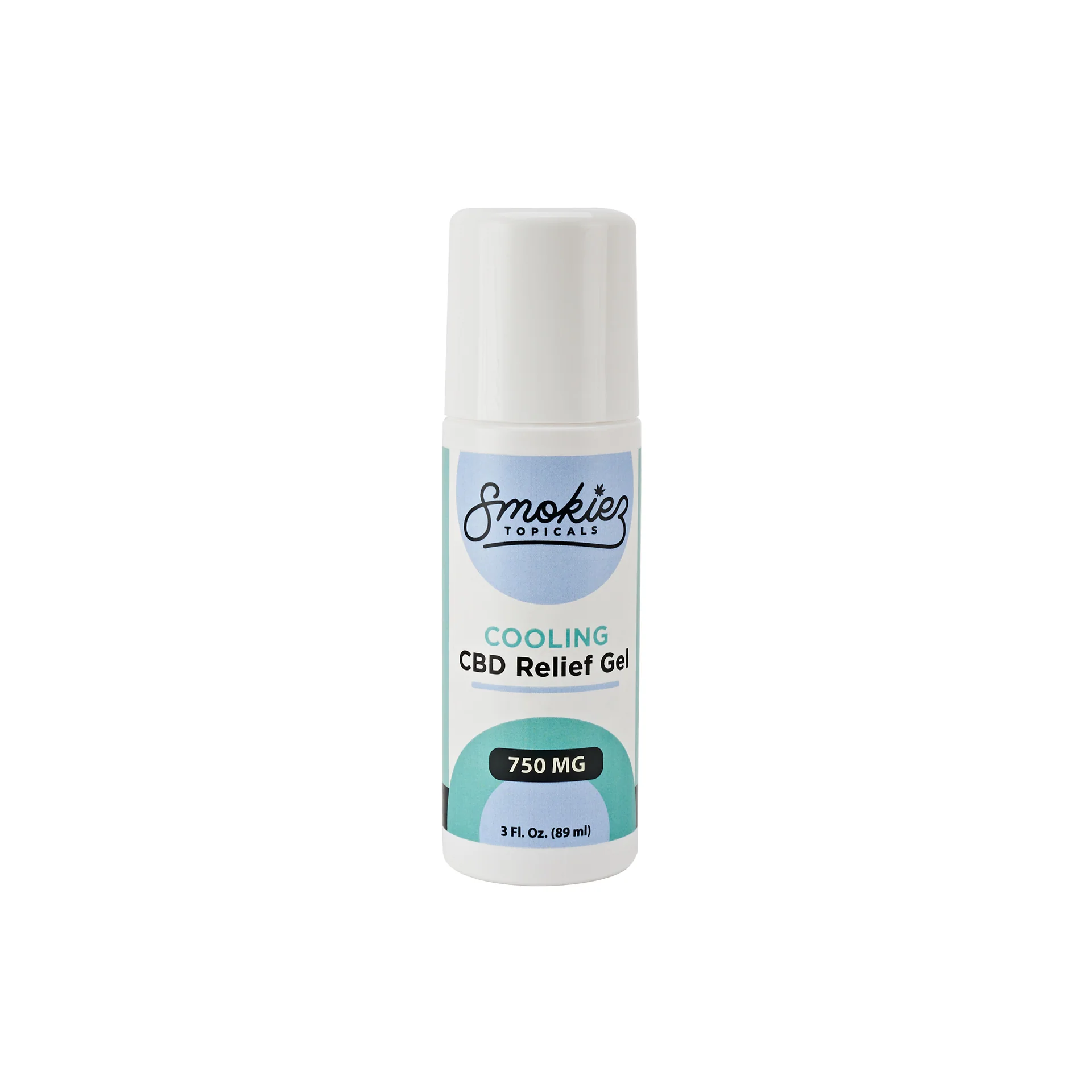 Photograph of product: Cooling Relief Gel - Smokiez - 750mg CBD Roll-On Stick