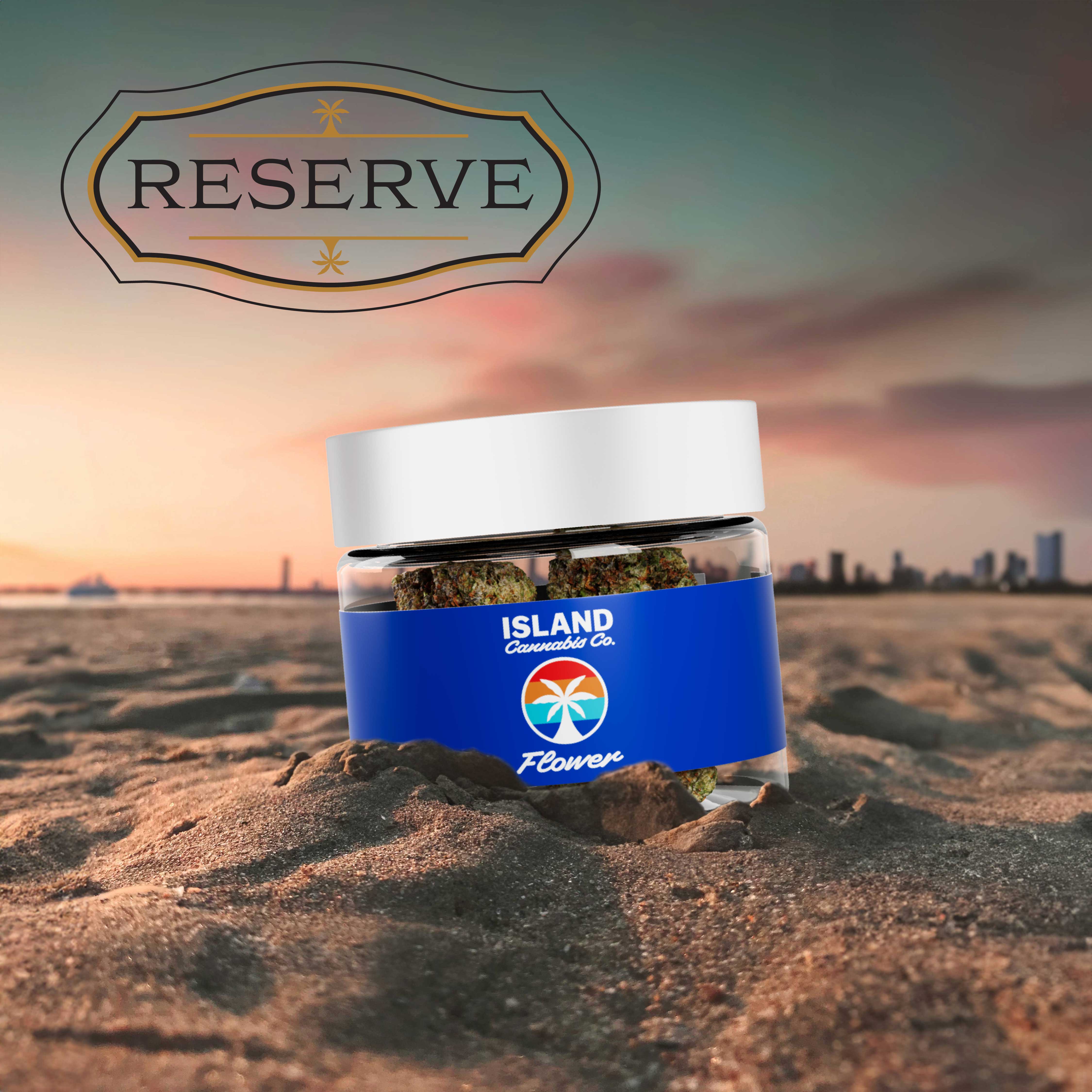 Photograph of product: Flower | Island Reserve | Lemon Fatman - 3.5g