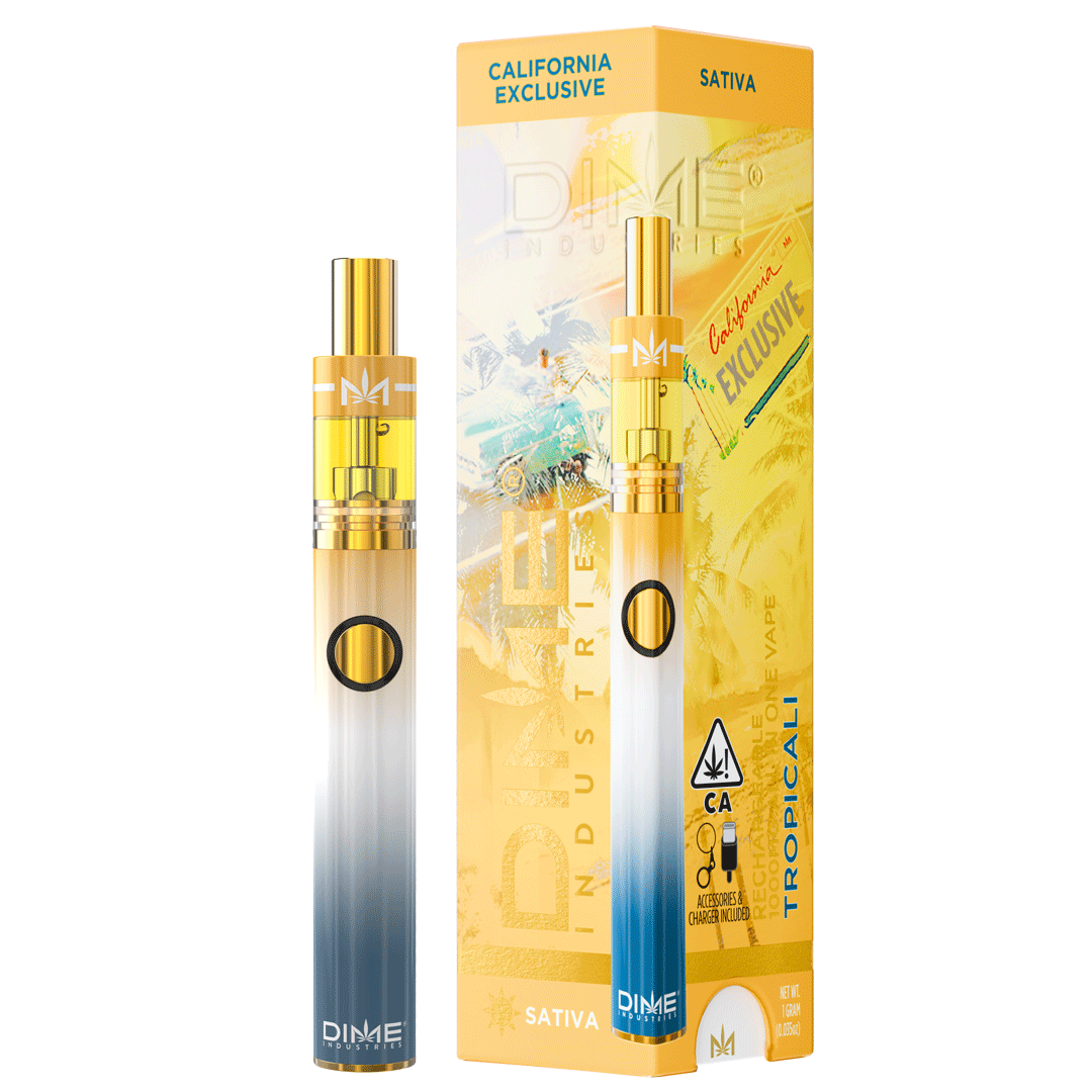 Photograph of product: Dime | Tropicali (S) | 1g Signature Line Disposable Cartridge