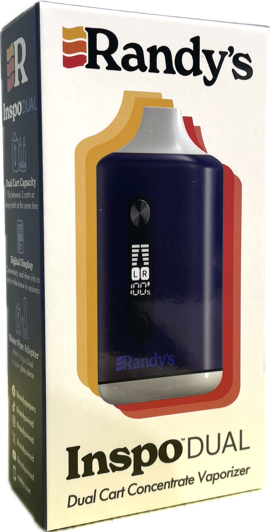 Photograph of product: Randy's Inspo Dual Concentrate Vaporizer