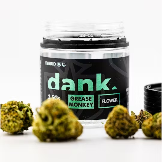 Photograph of product: Dank | Flower | Grease Monkey - 3.5g