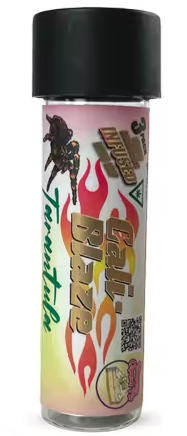 Photograph of product: Cali Blaze Banana Cream Pie Infused Pre Roll 1.2g
