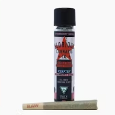 Photograph of product: Glorious - Icewater Bubble au chocolat Infused Preroll - (1g) - **CRIMSON OASIS** (2/$25)