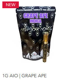 Photograph of product: NY Honey Grape Ape