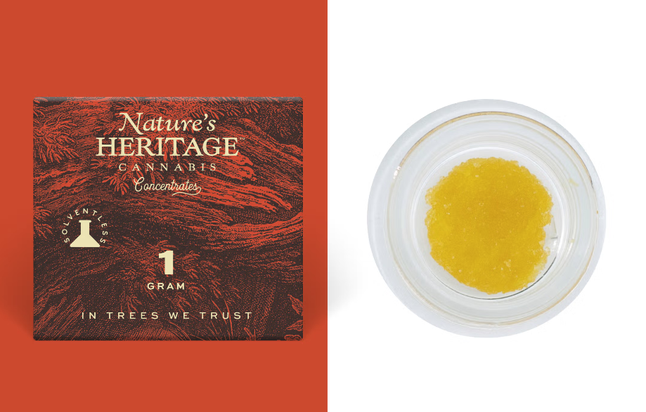 Photograph of product: Nature's Heritage - RS #11 Live Badder (1g)
