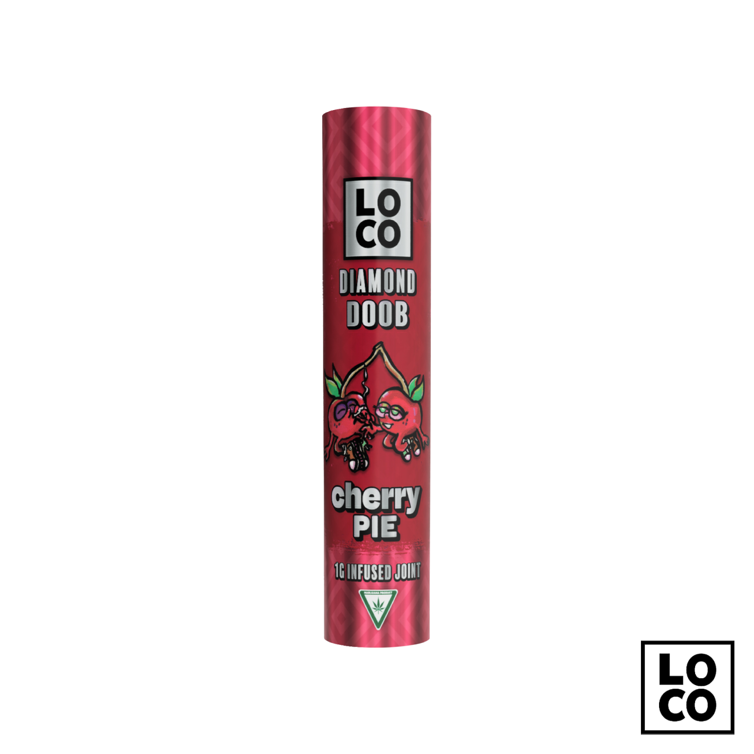 Photograph of product: Cherry Pie Infused Pre-Roll - 1g