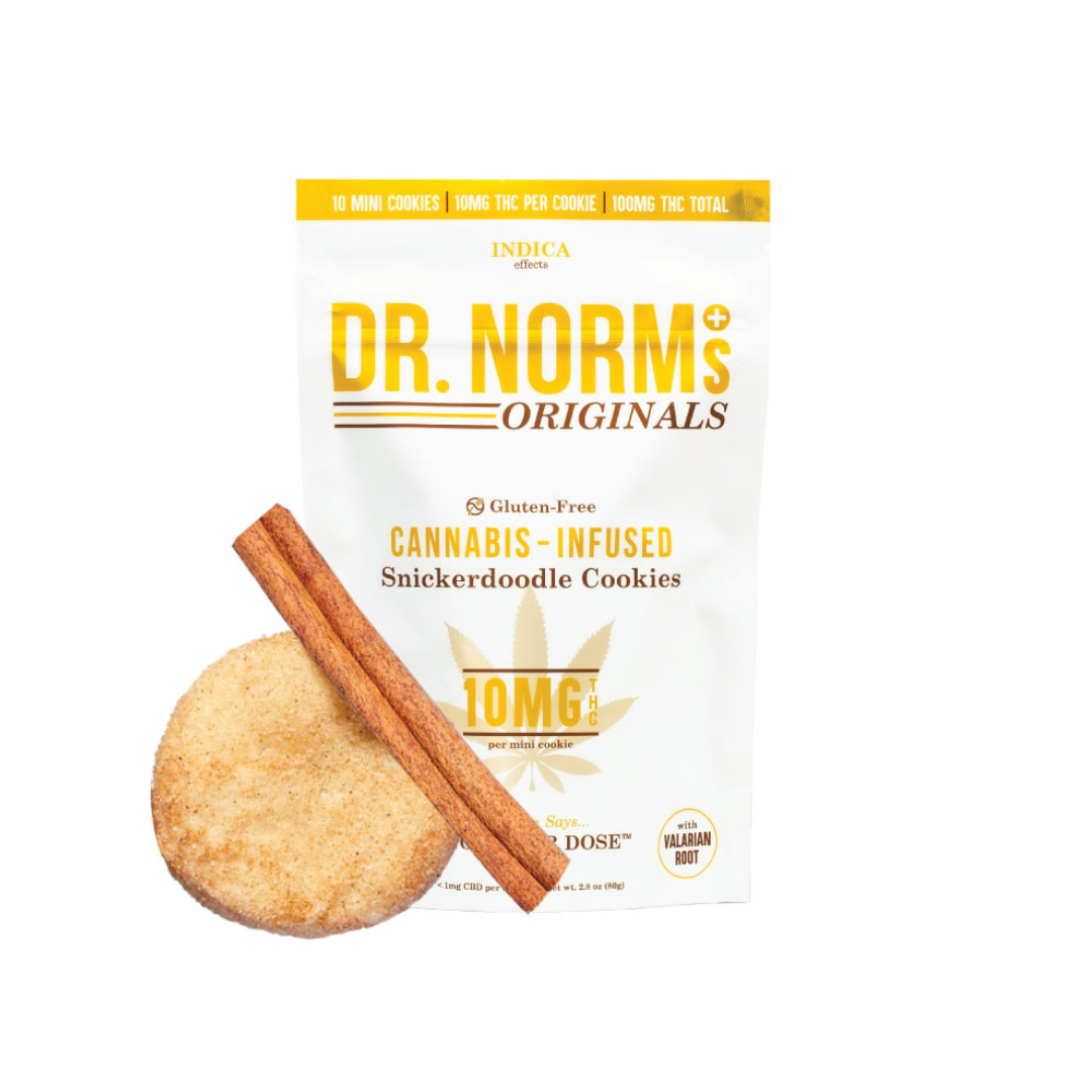 Photograph of product: SNICKERDOODLE 100MG 10 PACK COOKIES