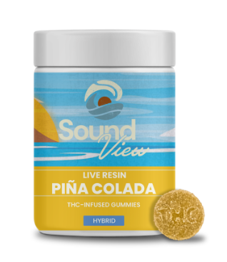 Photograph of product: Live Resin Pina Colada 20ct Gummies (H) 00096