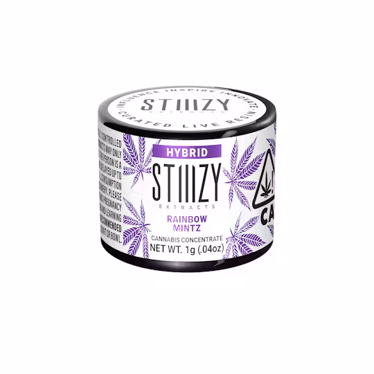 Photograph of product: Curated Live Resin | Rainbow Mintz