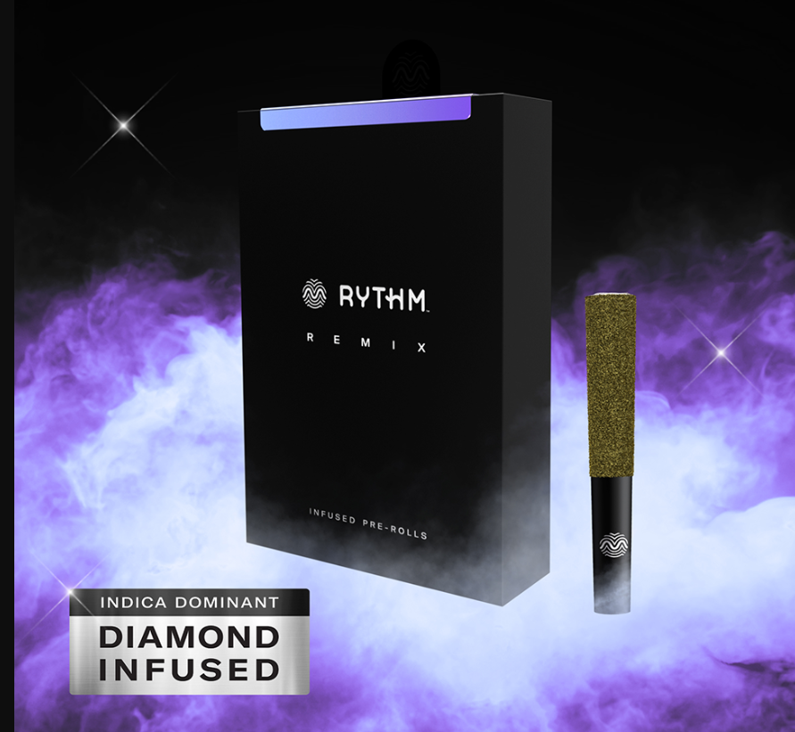Photograph of product: Rythm (Infused) 5pk Prerolls | Strawberry Shortcake | 2.5g (Oui'd)