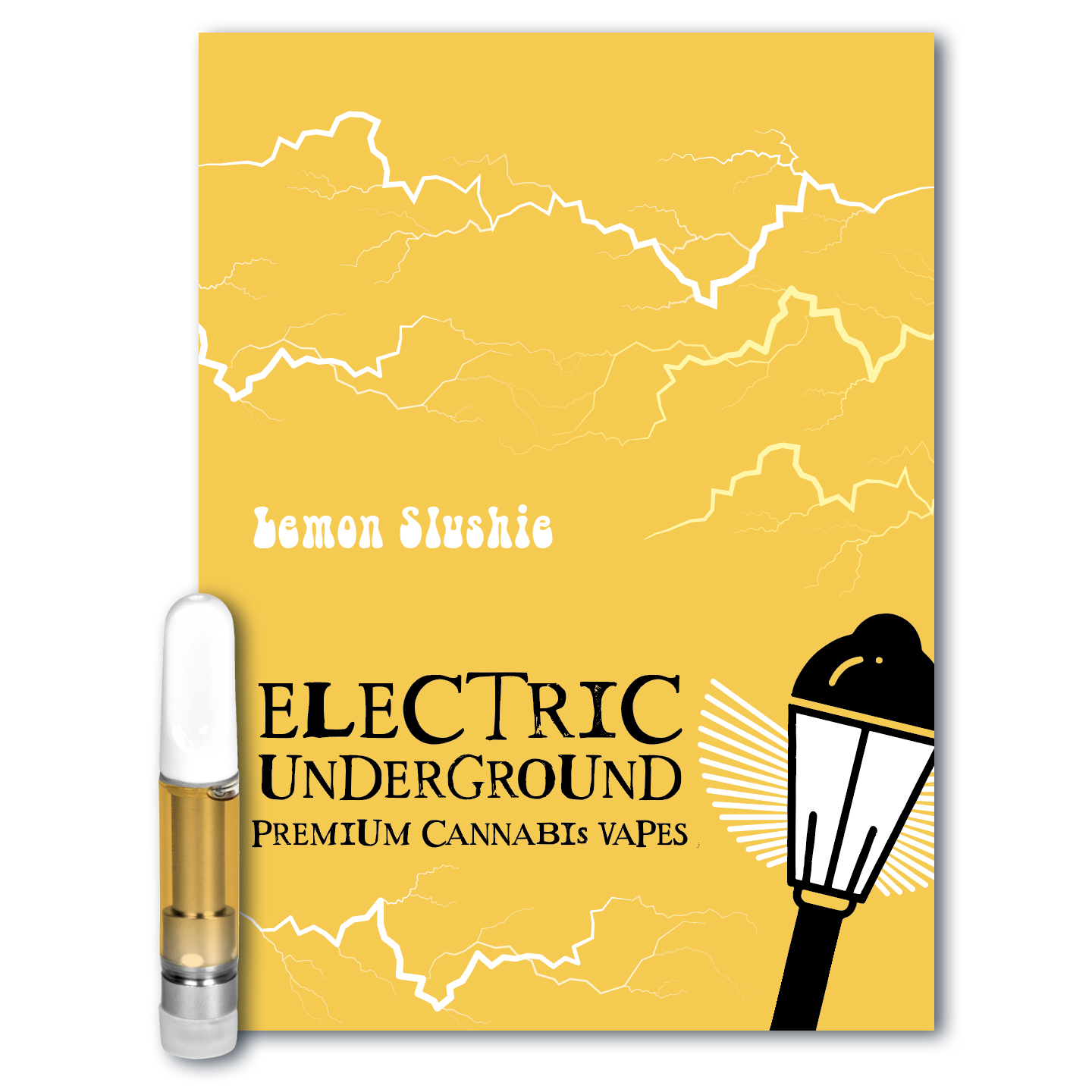 Photograph of product: Lemon Slushie 1.0g 510 Cartridge