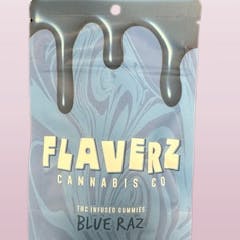 Photograph of product: Flaverz - Blue Razz Gummies 200mg