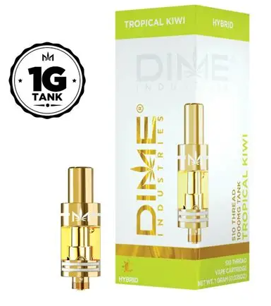 Photograph of product: DIME IONDUSTRIES TROPICAL KIWI 1G TANK