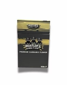 Photograph of product: Hustler's Ambition Pink Rozay Pre-Roll Multi-Pack 7pk 3.5g
