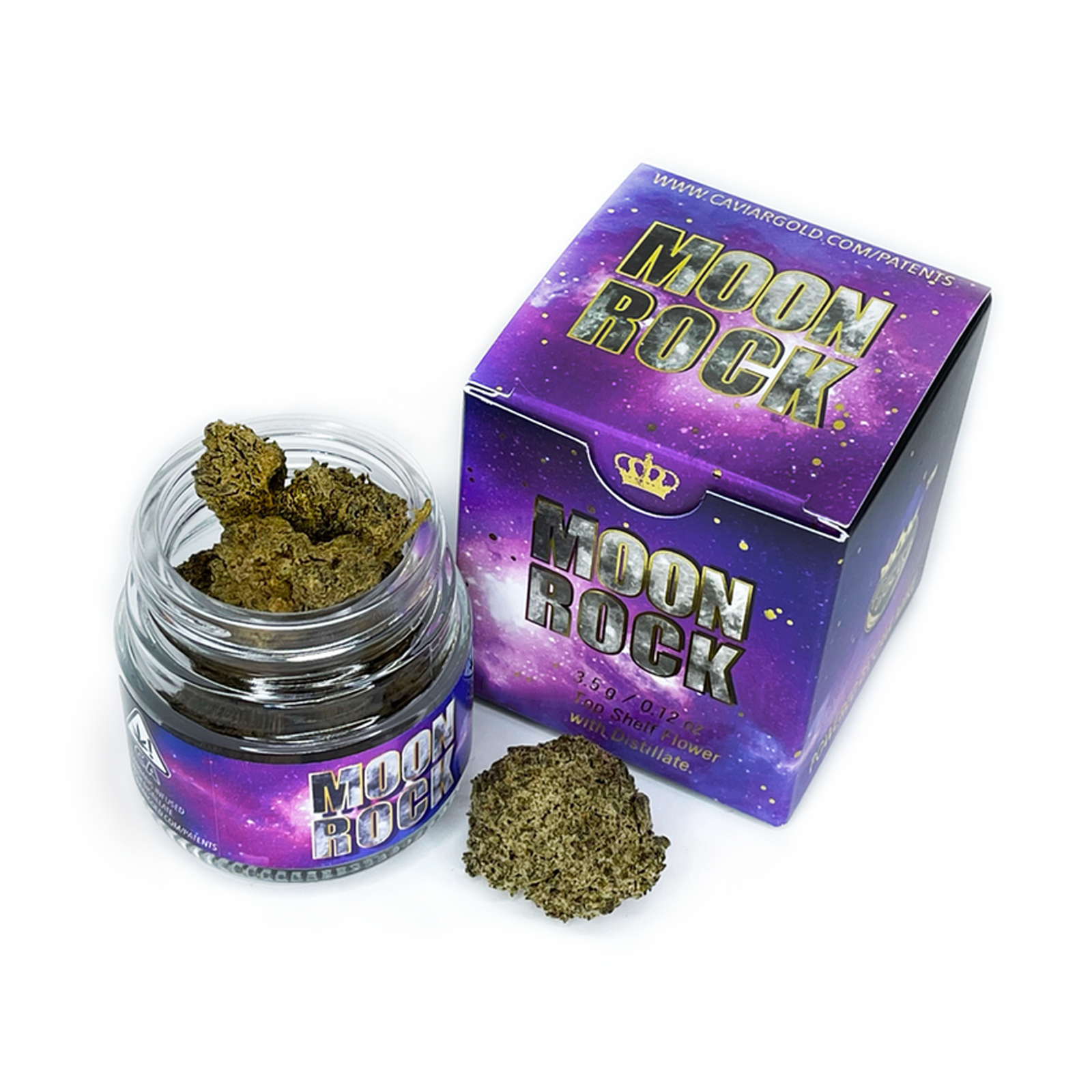 Photograph of product: Caviar Gold | Moon Rocks | Original Gangsta | 3.5g