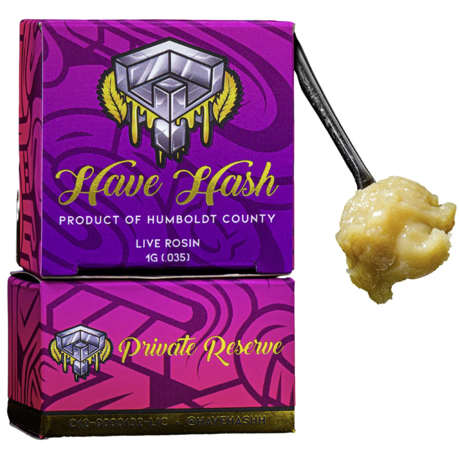 Photograph of Product: Have Hash - Cookie and Cream (Tier 2) Private Reserve Cold Cure Live Rosin 1g