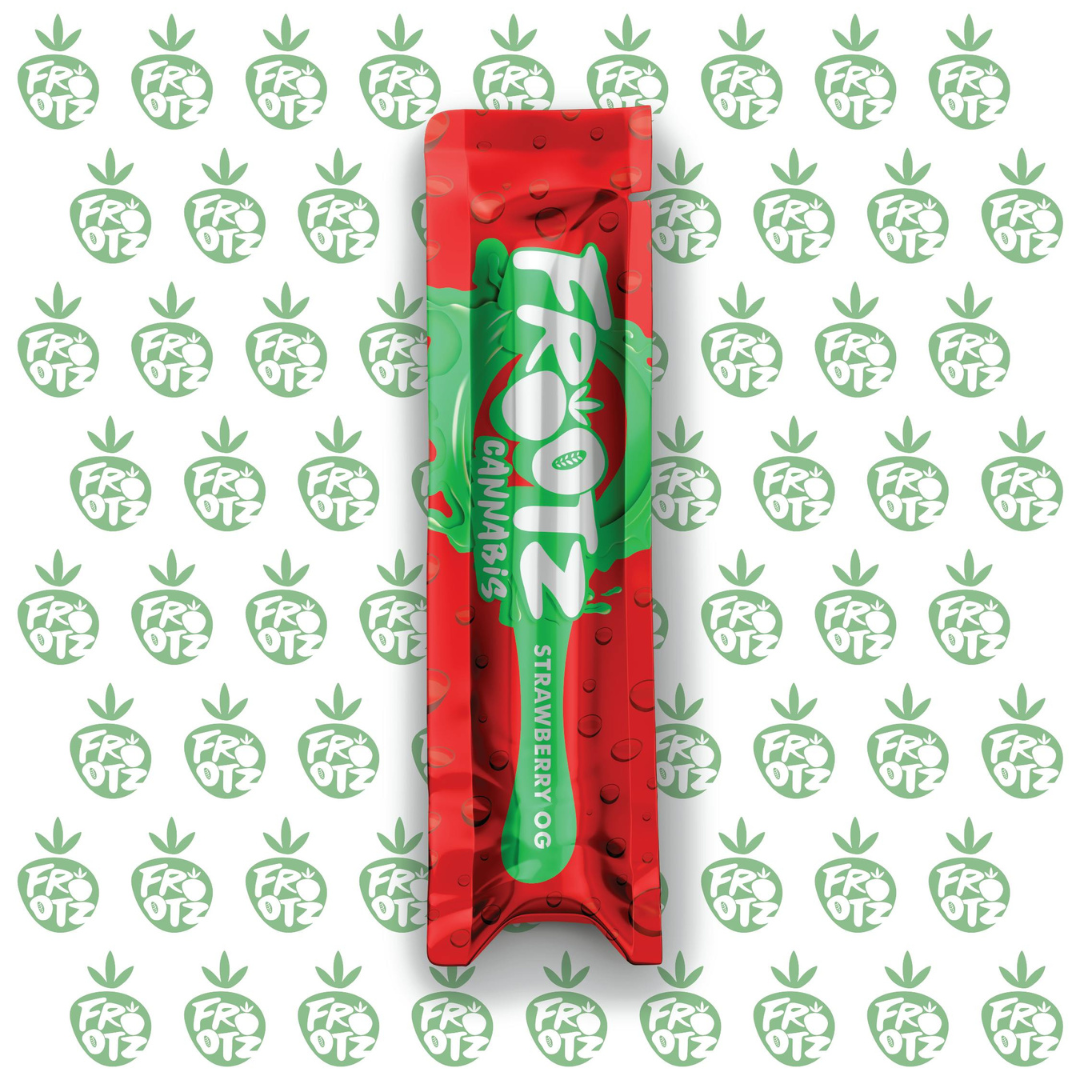 Photograph of Product: Frootz Disposable | Strawberry OG
