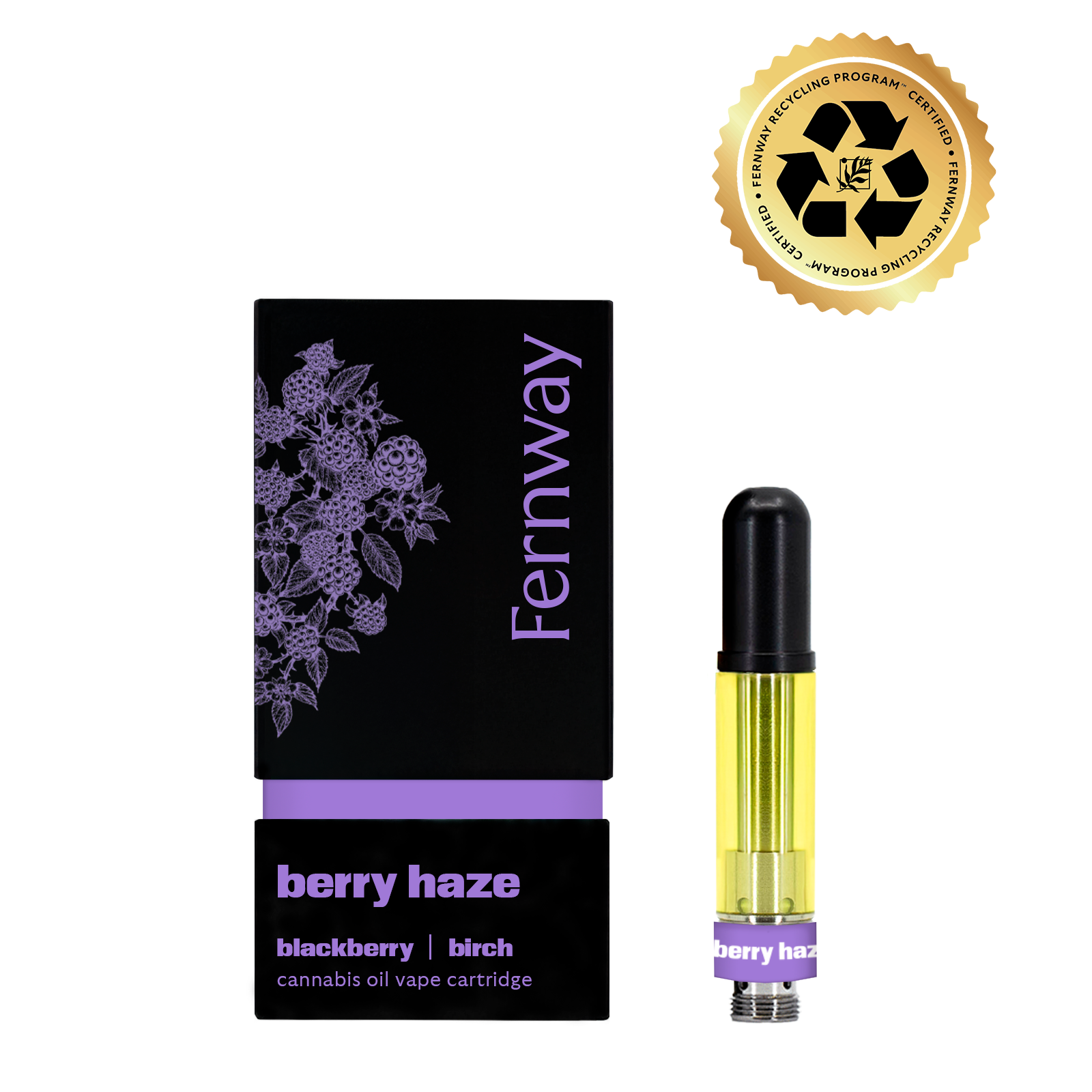 Photograph of product: Cart | Distillate | Berry Haze | 1g