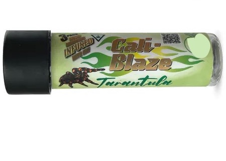 Photograph of product: Cali-Blaze - Infused Pre-Roll - Tarantula Mojito - - 3pk