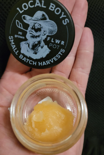 Photograph of product: FlwrPot - Michigan Cherry Mimosa - Cured Resin