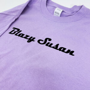 Photograph of product: Blazy Susan Purple Shirt - Small