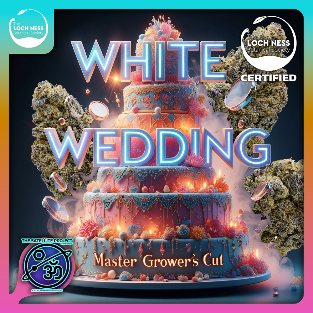 Photograph of product: White Wedding | Flower (MG Cut) - 1g