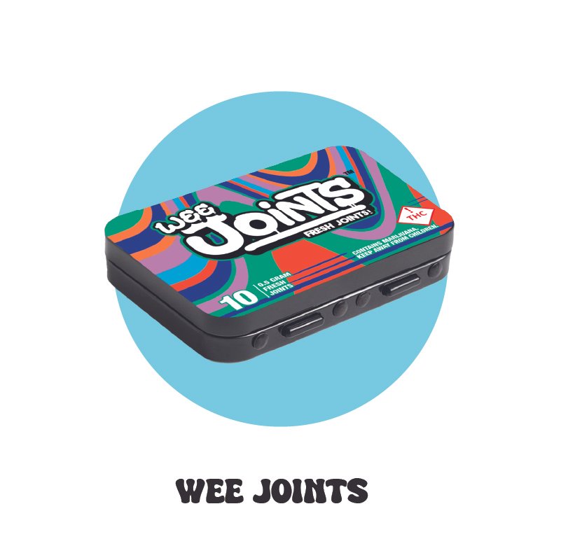 Photograph of product: Fresh Joints! | Wee Joints | Petrol Peach
